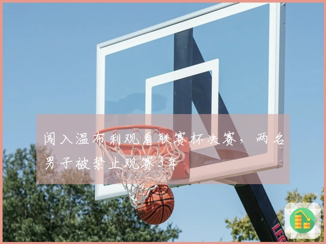 闯入温布利观看联赛杯决赛，两名男子被禁止观赛3年